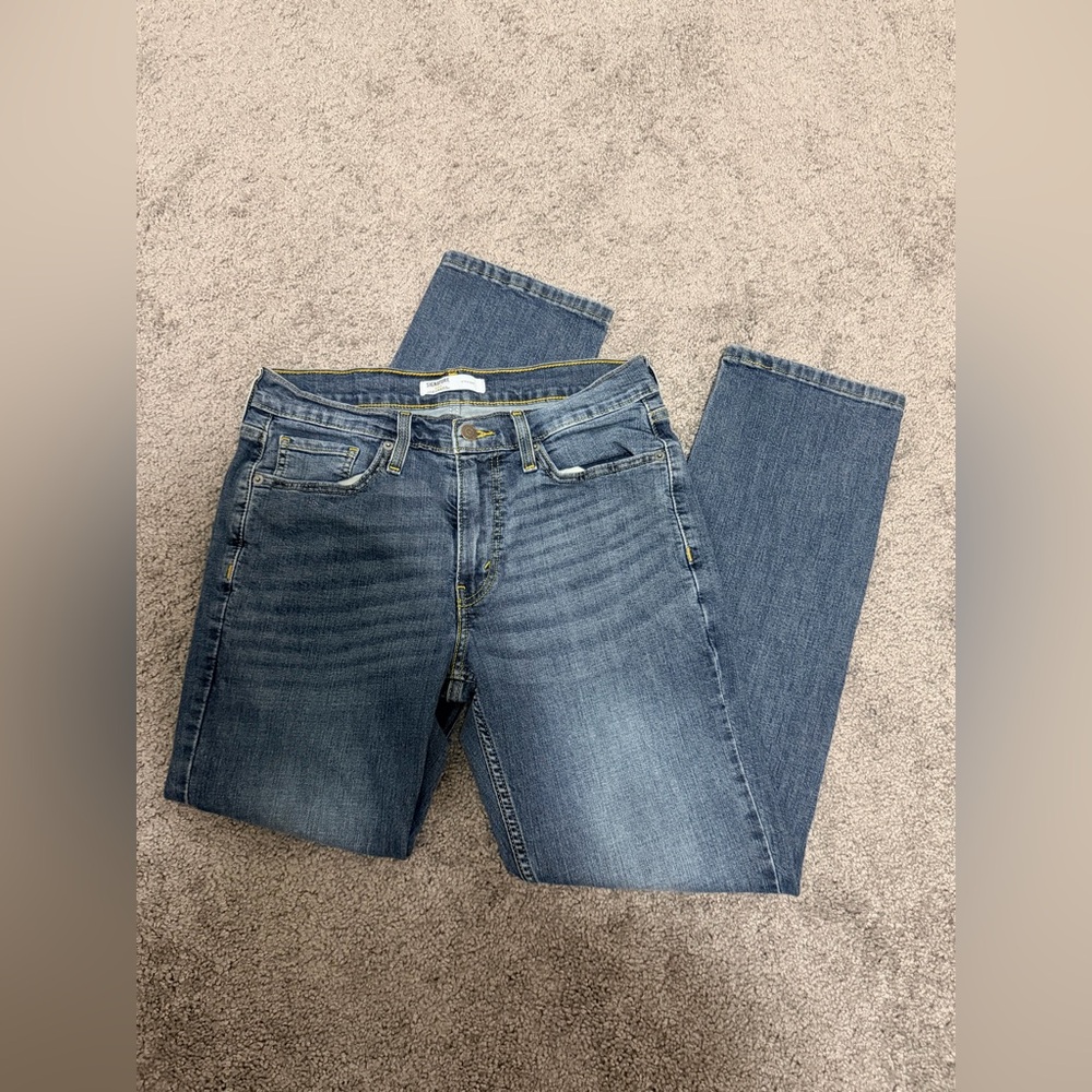 Signature by Levi Strauss Men’s Blue Straight Leg Jeans